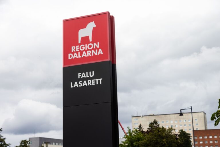 Falu Lasarett, Region Dalarna